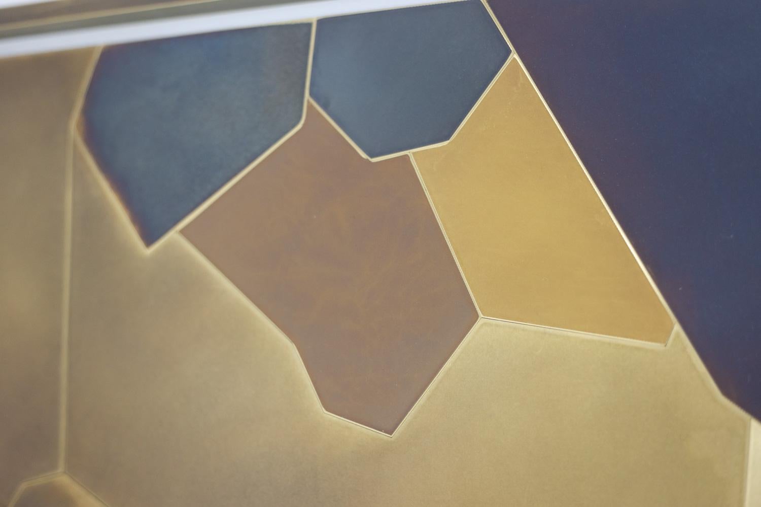 Dekorative Tafel mit dem Titel Fragmente - X. Kunsthandwerkliche Arbeit. im Angebot 2