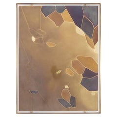 Decorative panel entitled “Fragmentations – X”. Artisan work.