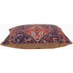 Decorative Persian Accent Pillow with Down Filling