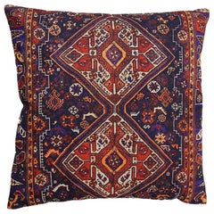 Decorative Persian Accent Pillow with Down Filling