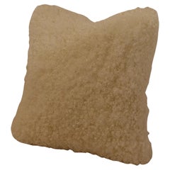 Decorative Pillow Natural Curly Wool
