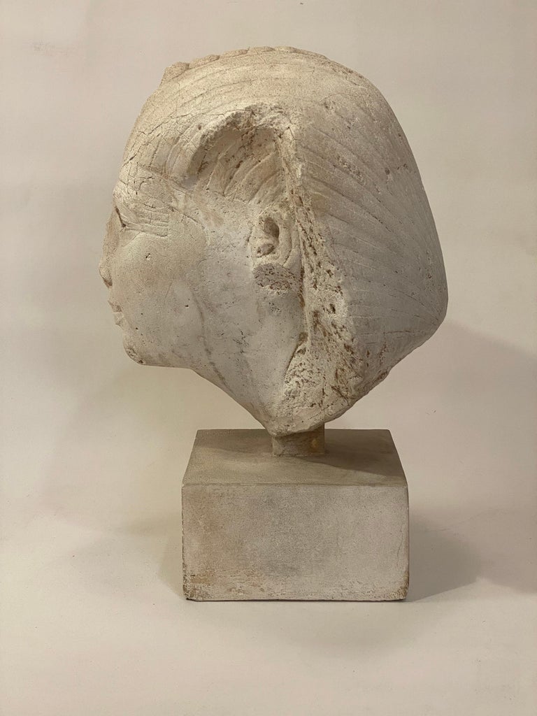 Decorative Plaster Pharaoh's Head 1