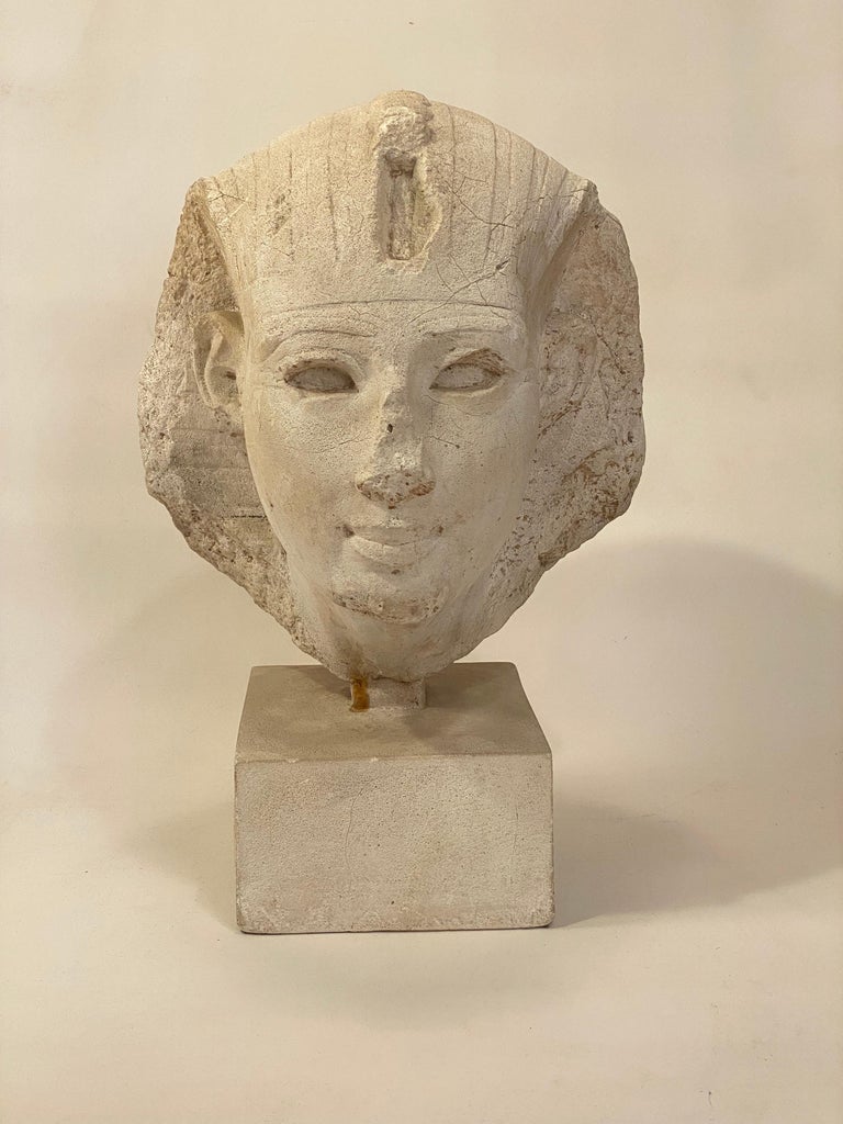 Decorative Plaster Pharaoh's Head 2