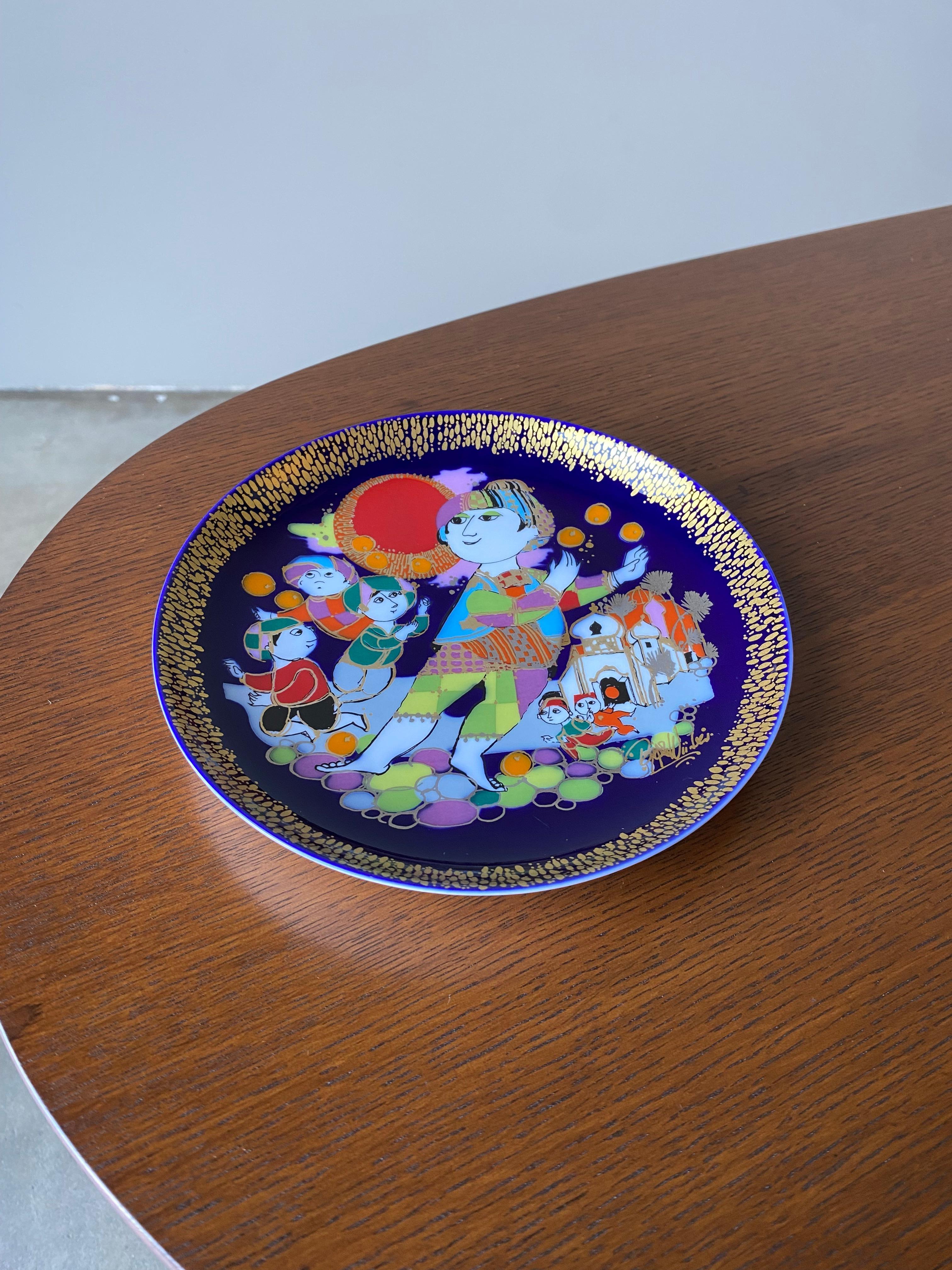 Decorative Plate By Bjorn Wiinblad For Rosenthal 4
