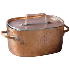 Decorative, Polished Stewing Pot
