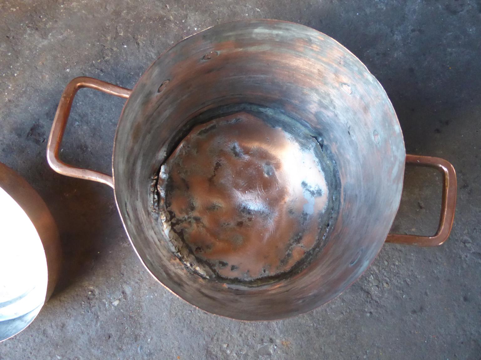 Decorative, Polished Stock Pot For Sale 3