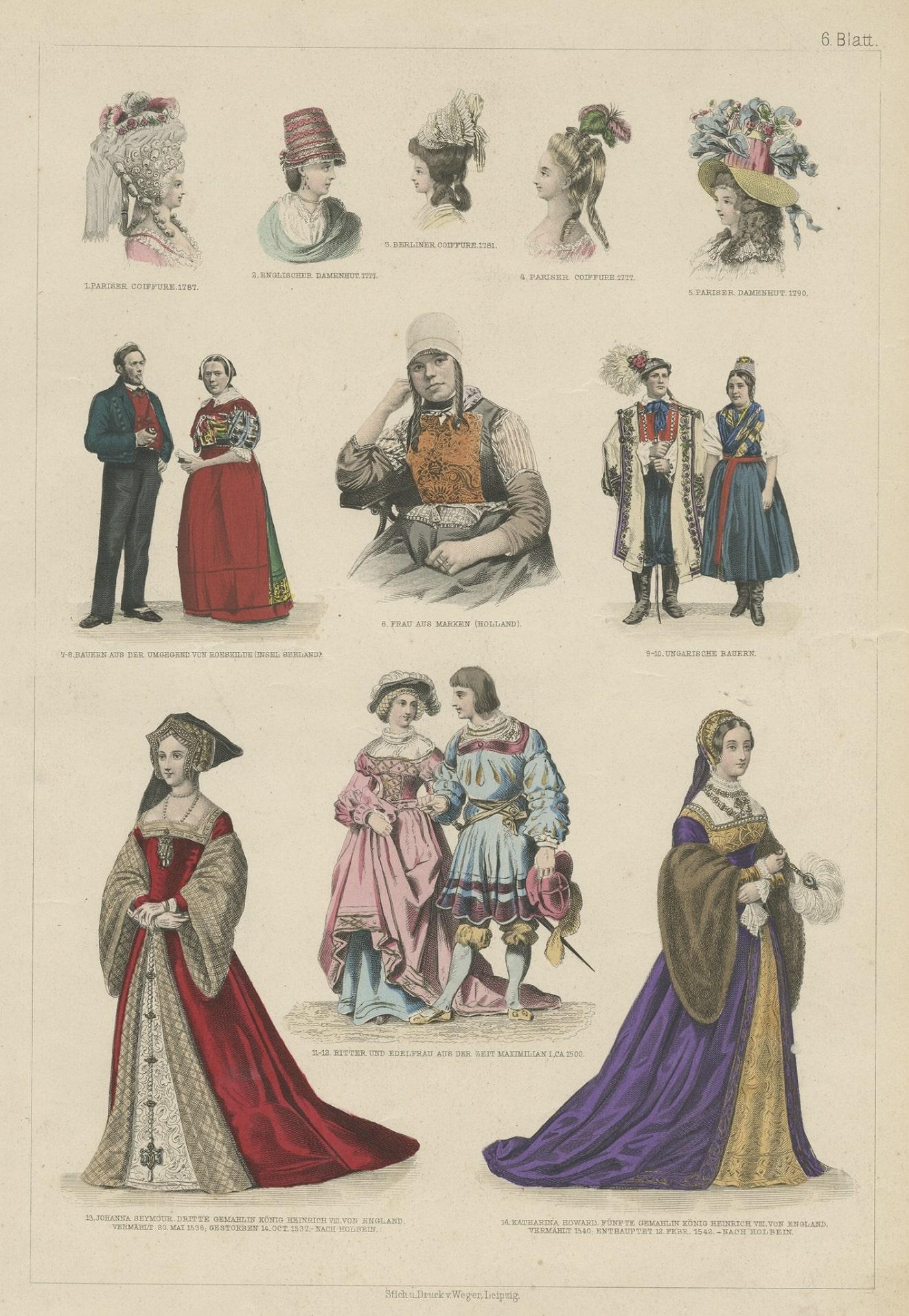 17th century fashion england