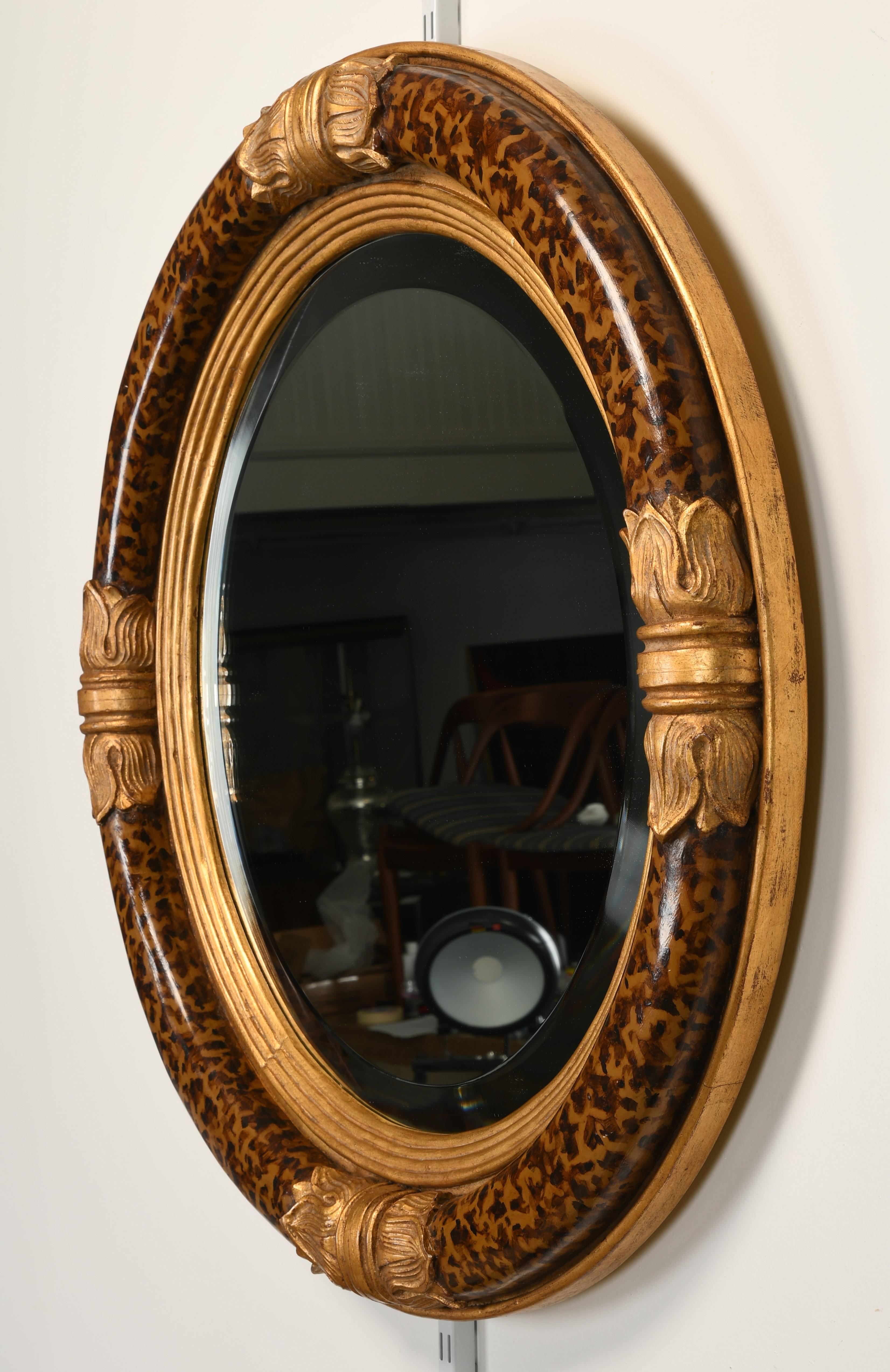 Dekorativer Regency-Stil-Spiegel, spätes 20. Jahrhundert im Angebot 3