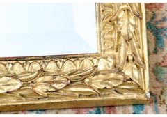 Decorative Rococo Style Mirror In Ornate Gilt Frame