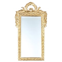 Decorative Rococo Style Mirror In Ornate Gilt Frame