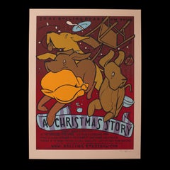 Decorative Screenprint Poster, American, Paper Stock, Print, Artist Signed, 2007