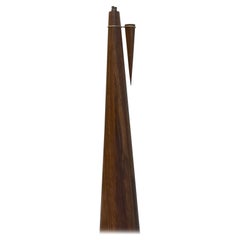 Decorative Sculptural Lighter in Chechen Wood by Alina Rotzinger