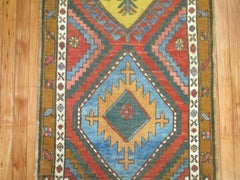Decorative Serab Narrow Colorful Runner