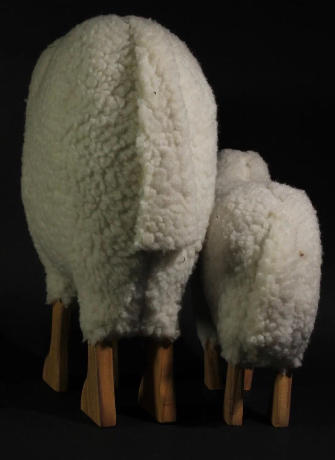 Late 20th Century Decorative Sheep 90s -Art For Sale