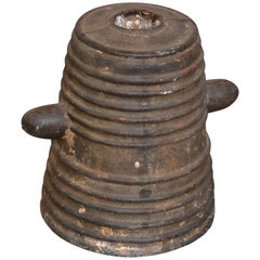 Decorative Short Cannon, Metal, 20th Century 