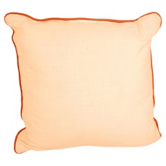 Hand-Crafted Moorish Design Silk Accent Pillow from India, 1980