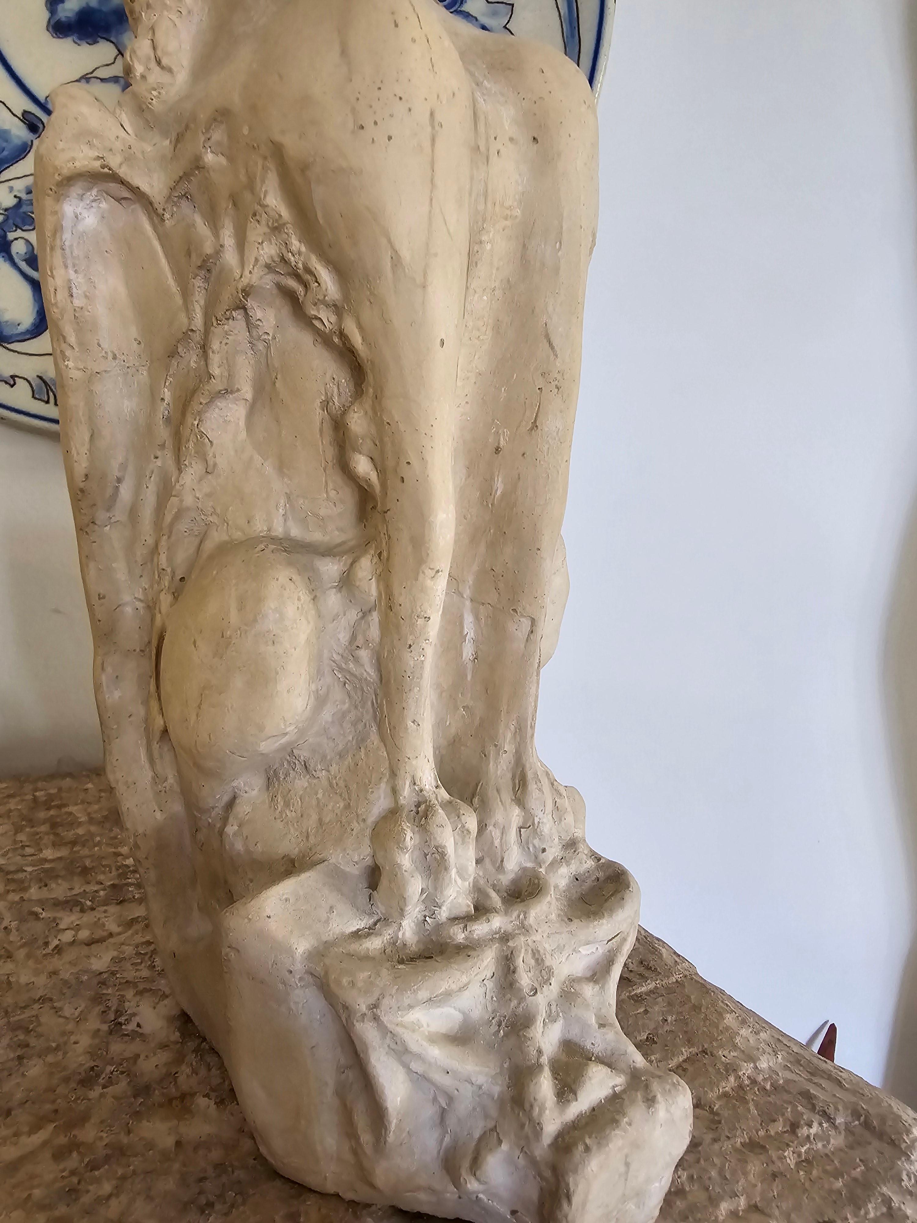 Gárgola decorativa pequeña de terracota - Años 50 Terracota en venta