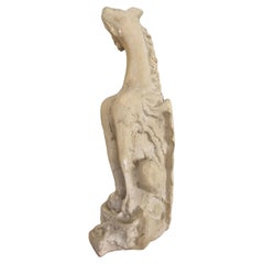 Piccolo gargoyle decorativo in terracotta - anni '50