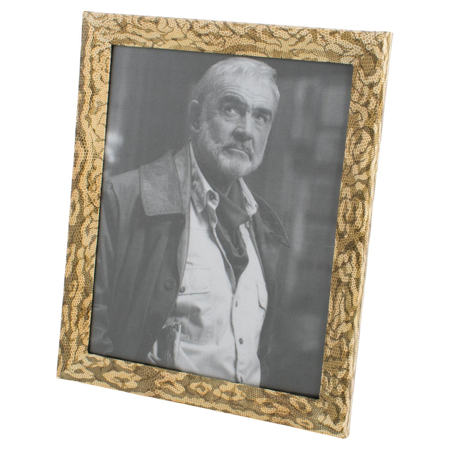 Decorative Snake-Skin-Like Camouflage Pattern Picture Frame For Sale