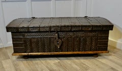 Decorative Spanish Metal Dome Top Trunk