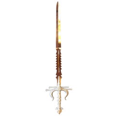 Antique Decorative Spanish Metal Sword