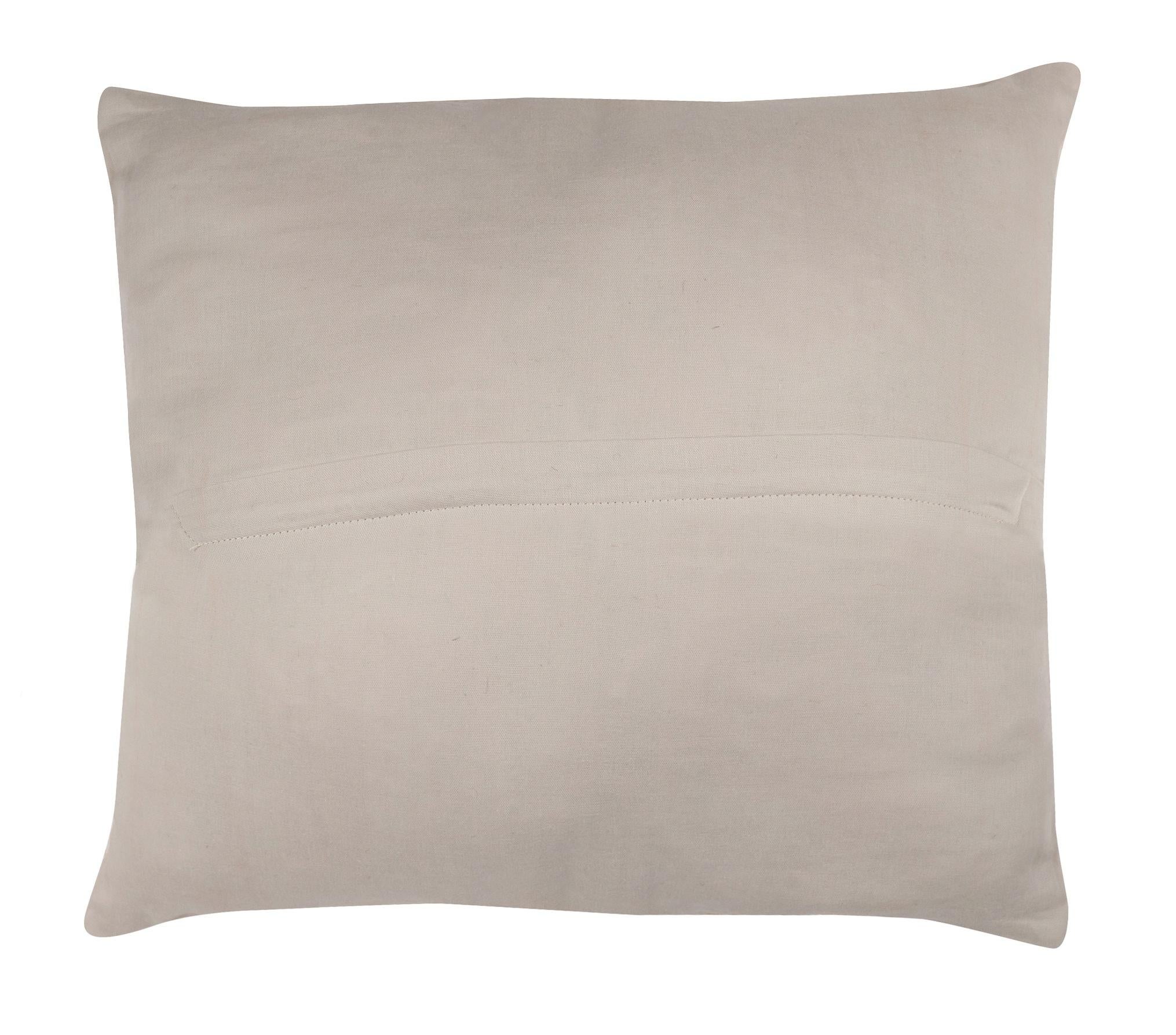 Ouzbek Coussin décoratif en soie brodée Suzani Toss, housse de coussin en vente