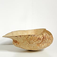 Ciotola decorativa in legno di radica svedese -1986