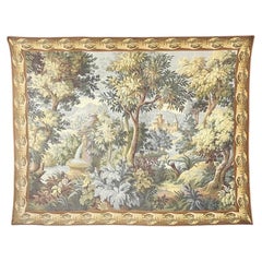 Decorative Tapestry In The Aubusson Style, 20th Century