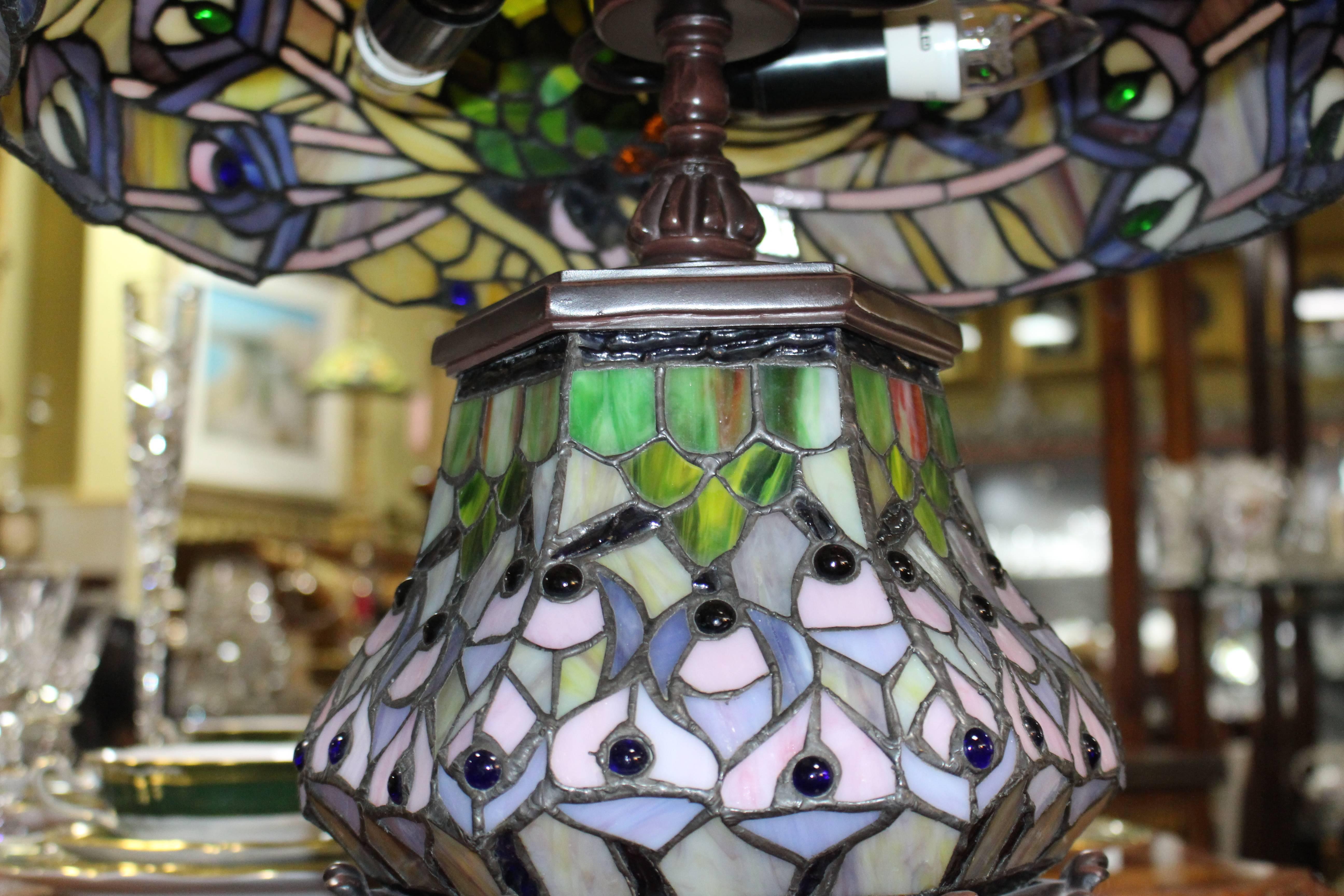 Glass Decorative Tiffany Style Table Lamp