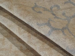 Traversée de pouf décorative de style transitionnel avec un motif chinois