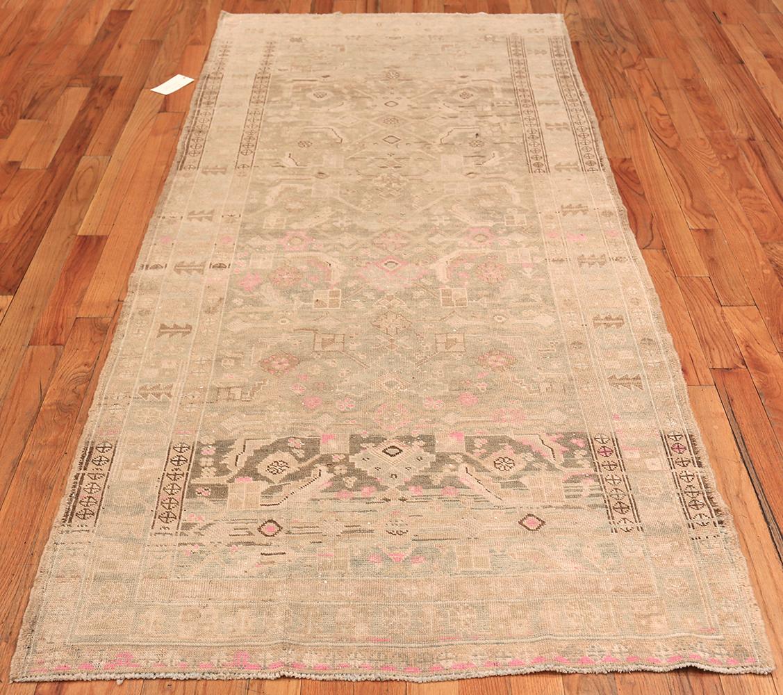 Antique Persian Malayer Runner. Size: 4 ft 1 in x 9 ft 8 in For Sale 2