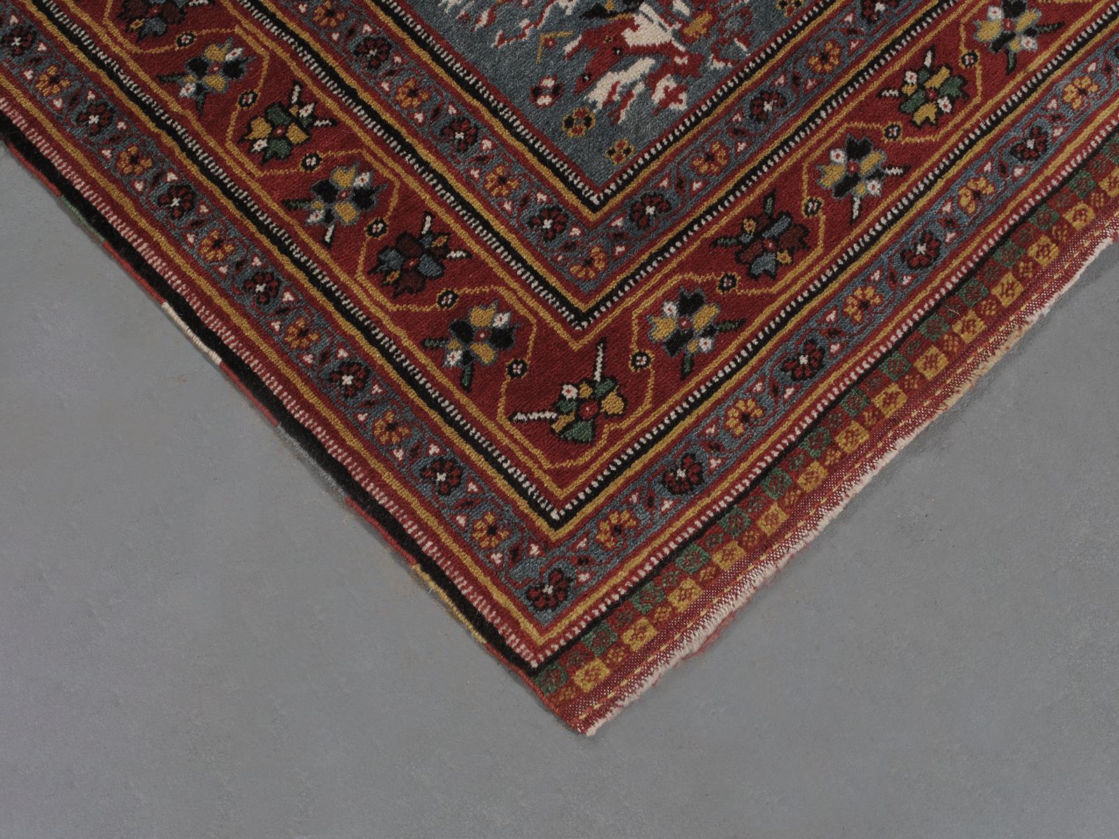 Alfombra decorativa persa tribal Shiraz Persa en venta