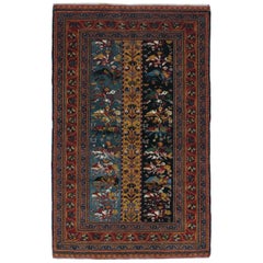 Tapis décoratif tribal persan Shiraz