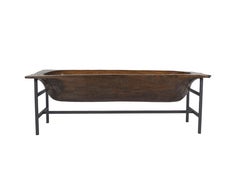 Decorative Trough in Wood and Metal