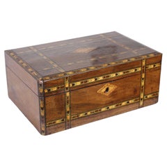 Decorative Tumbridgeware Inlaid Box