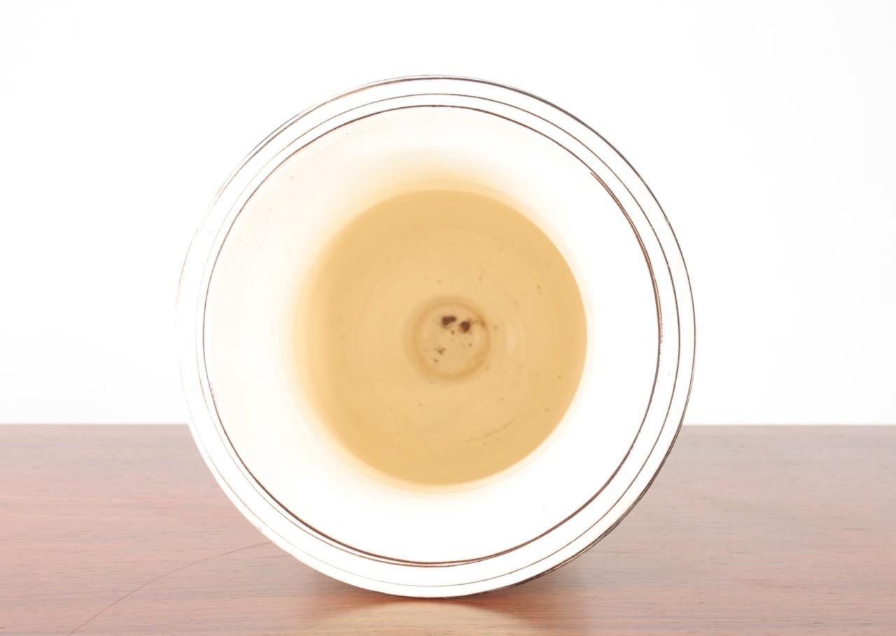 Mid-20th Century Decorative Vase in Ceramic by Kähler, 1940s, Danish Design, Midcentury