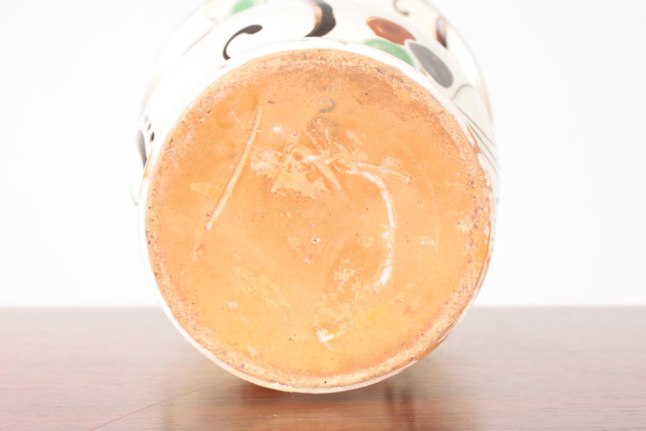 Decorative Vase in Ceramic by Kähler, 1940s, Danish Design, Midcentury 1