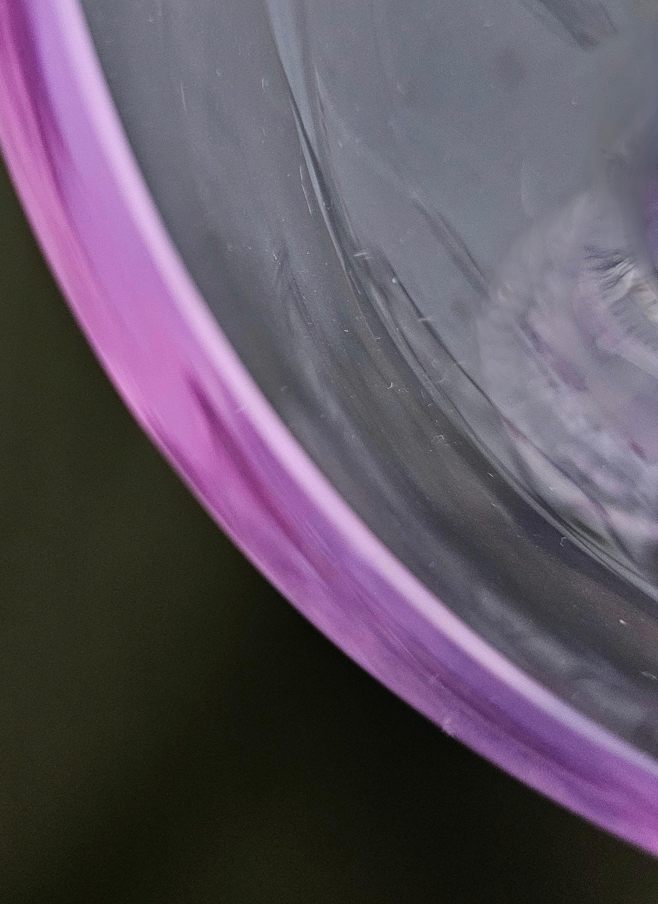 Verre de Murano Vase décoratif Alessandrite Verre Lilas Design moderne du milieu du siècle Italie 70 en vente