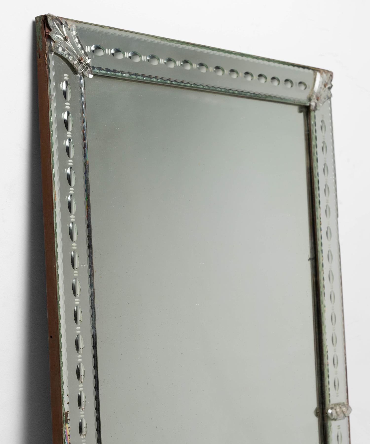 Italian Decorative Venetian Mirror