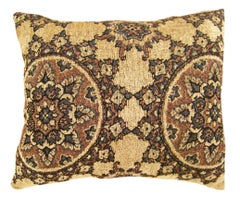 Decorative Vintage American Tapestry Pillow with Circles Design
