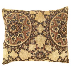 Decorative Vintage American Tapestry Pillow with Circles Design