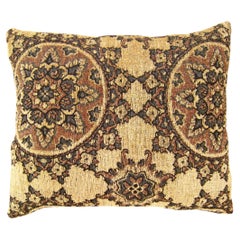 Coussin décoratif américain vintage avec motif de cercles