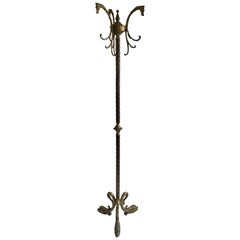 Decorative Vintage Brass Coat Stand