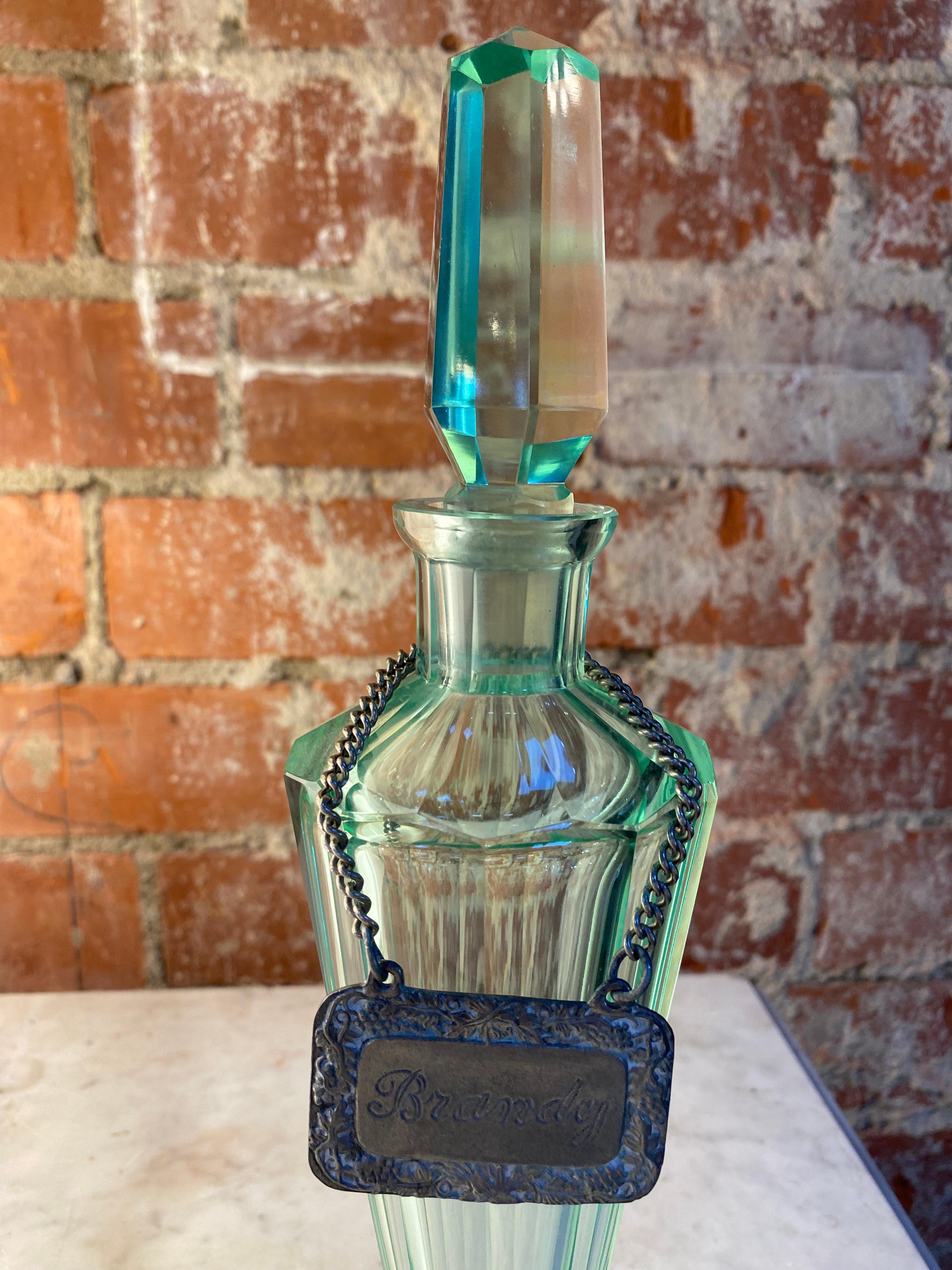 Mid-Century Modern Decorative Vintage Decanter / Bottle, Made in Italy, 1970s For Sale
