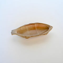 Decorative vintage fish shaped ceramic platter