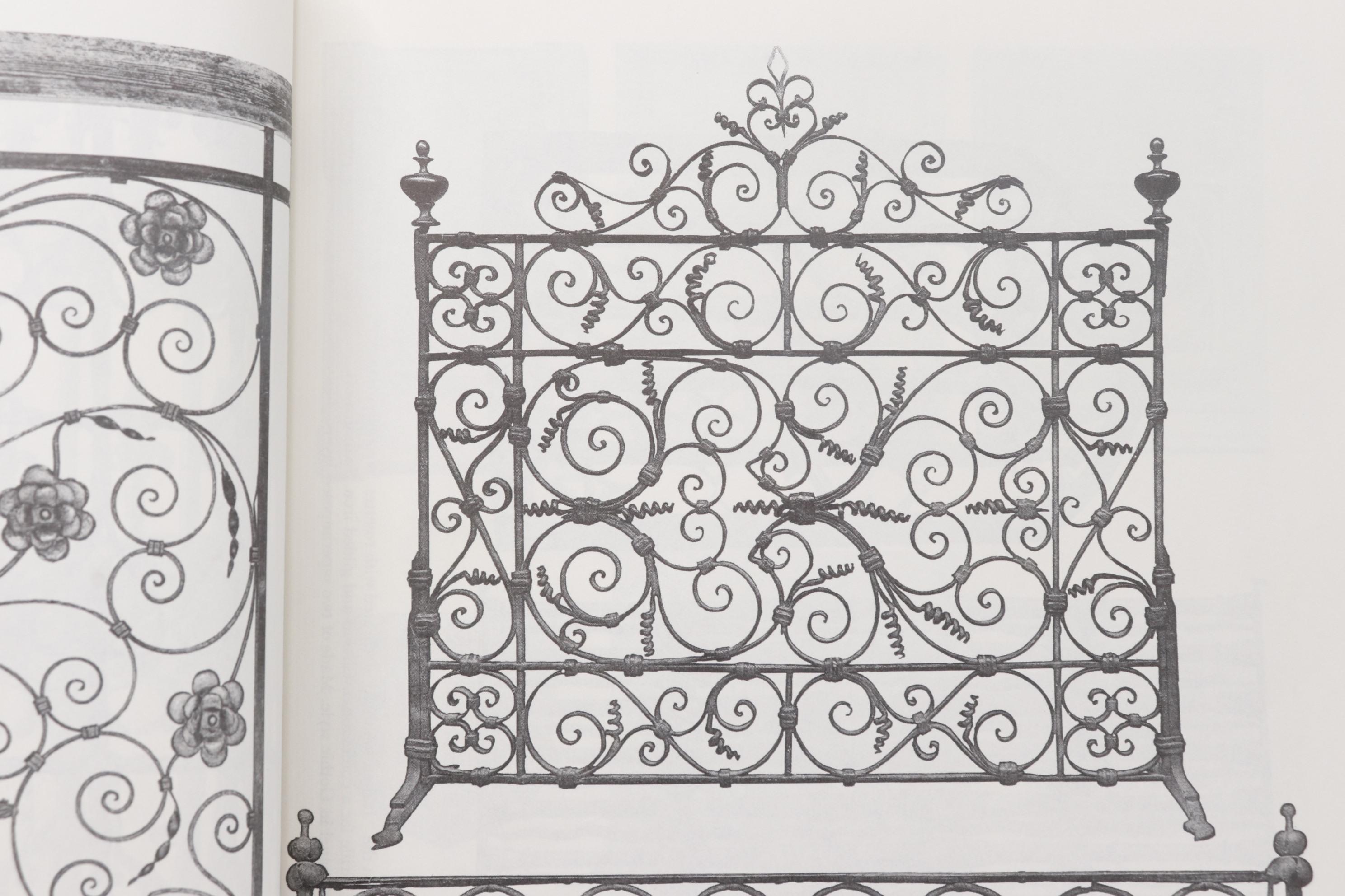 Mid-20th Century Decorative Vintage Ironwork, a Pictorial History For Sale