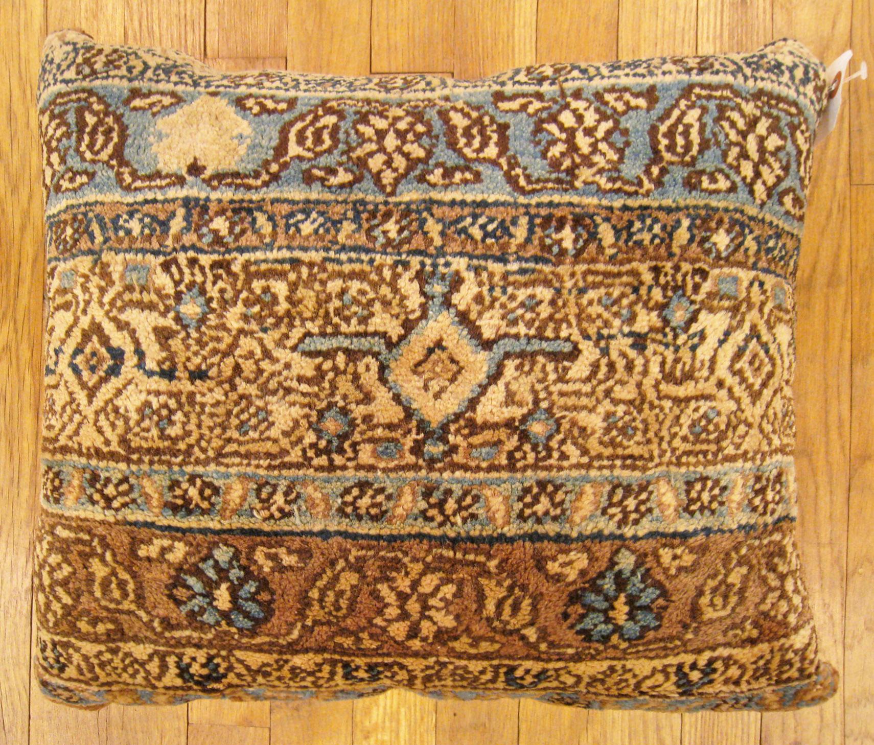 Early 20th Century  Decorative Vintage Pillow with Geometric Abstracts Motif For Sale
