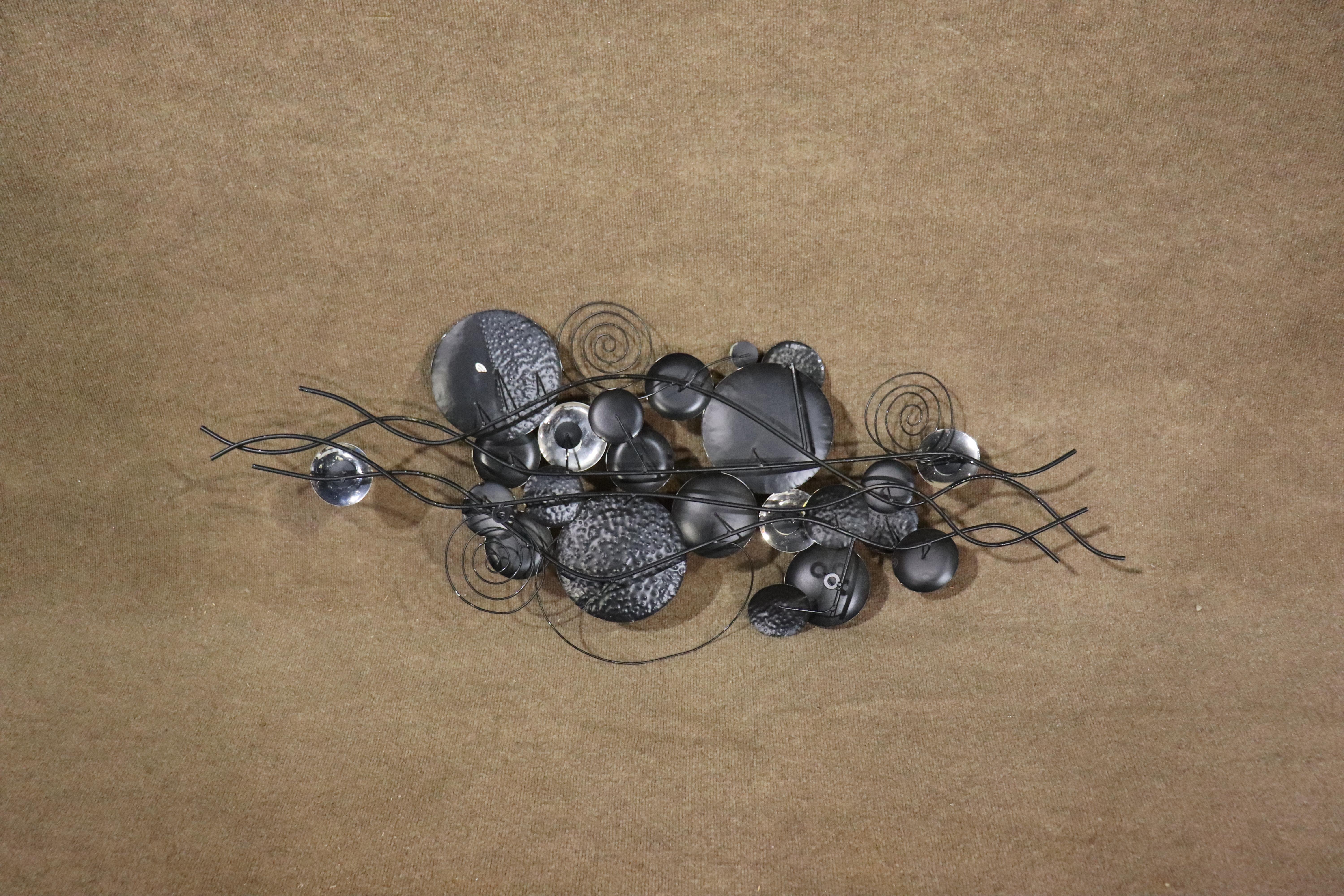 Dekorative Wandkunst (Metall) im Angebot