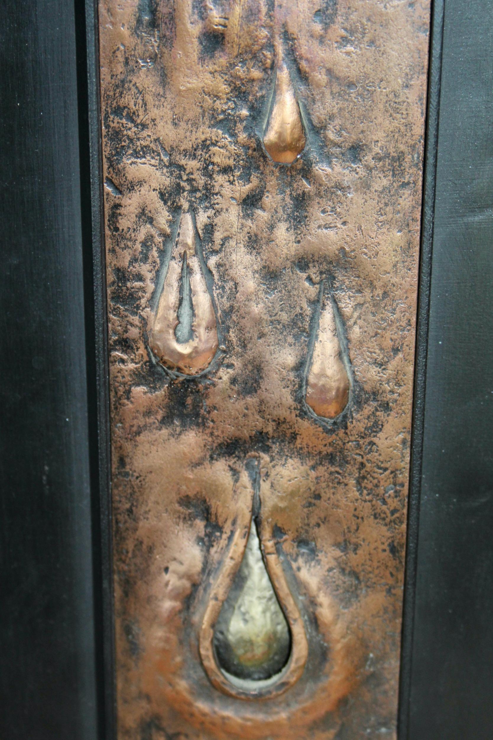 European Decorative wall bronze sculpture For Sale
