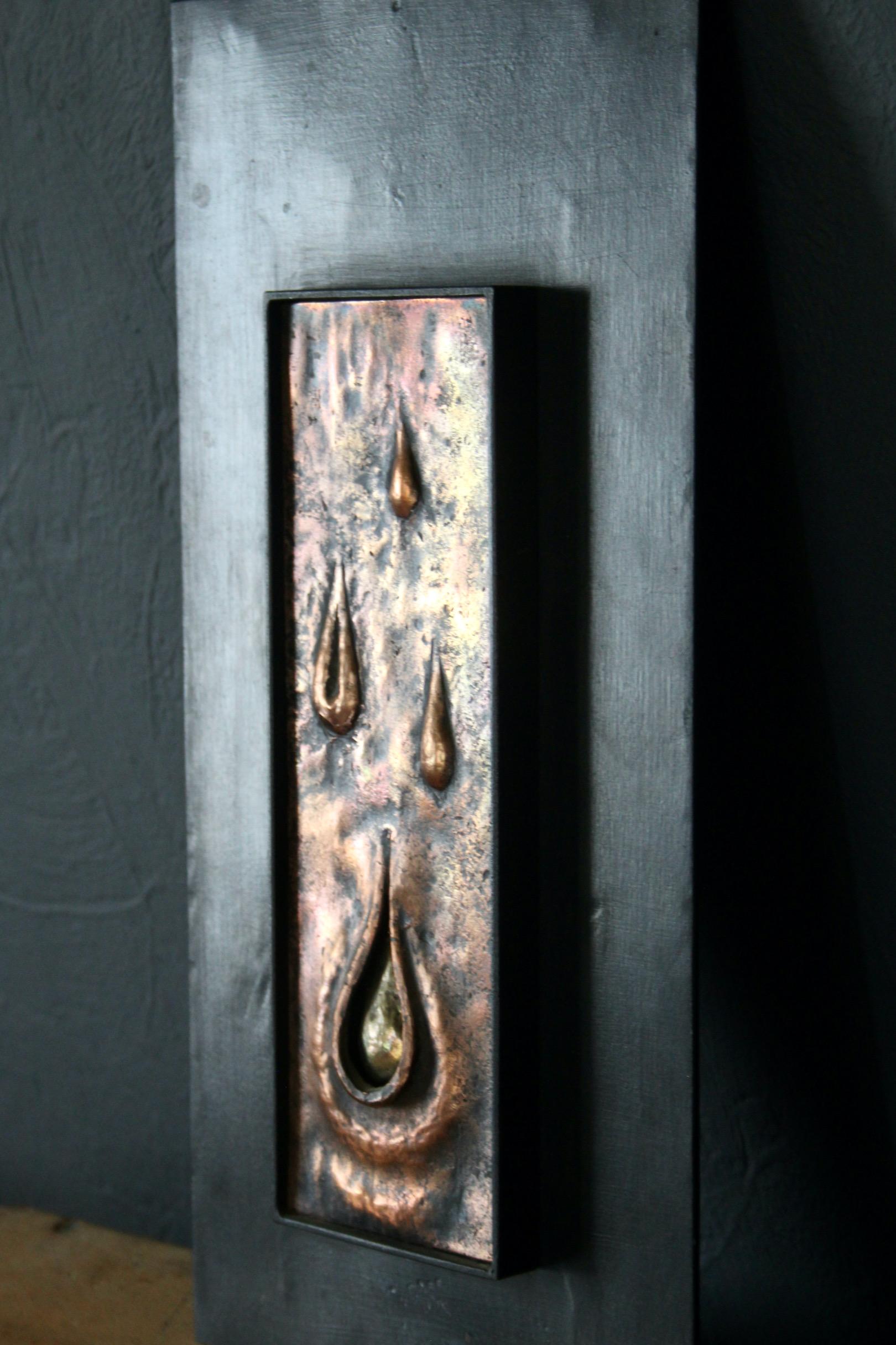 Decorative wall bronze sculpture For Sale 1